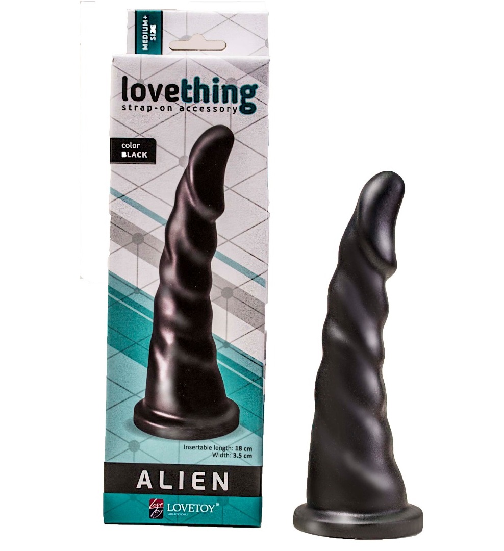 ru130303 - Насадка-фаллопротез "Lovething"BLACK strap-on в коробке ru130303 - Насадка-фаллопротез "Lovething"BLACK strap-on в коробке