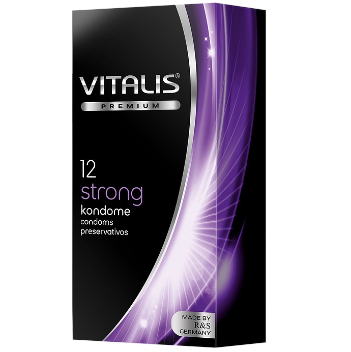 con80027 - Презервативы "Vitalis Premium Strong", 12 шт. con80027 - Презервативы "Vitalis Premium Strong", 12 шт.